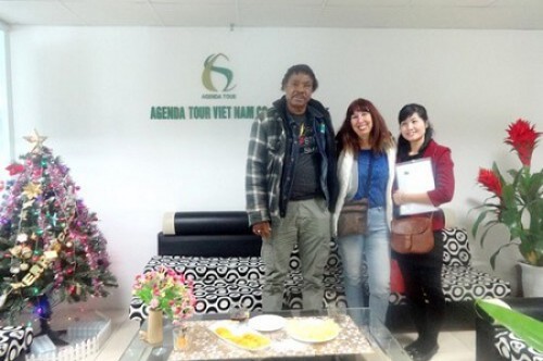 Circuit Vietnam du Sud au Nord, Groupe de madame Sylvie Bérard et Monsieur Enock Exantus