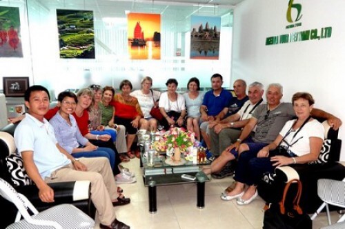 Programme du voyage au nord Vietnam du groupe de M NARFIT RENÉ(12 PERSONNES)