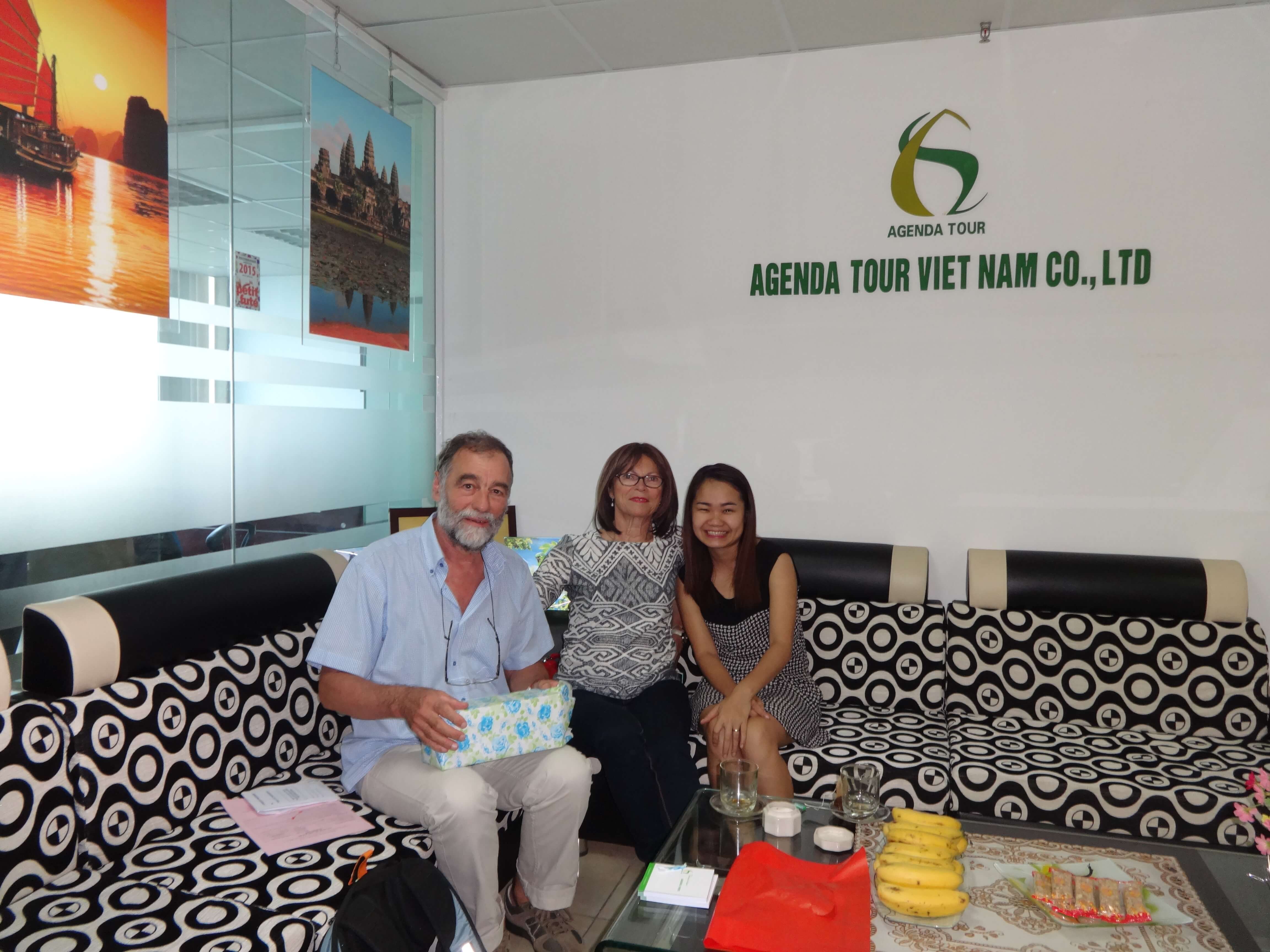 Voyage en coupe avec Agenda Tour Vietnam