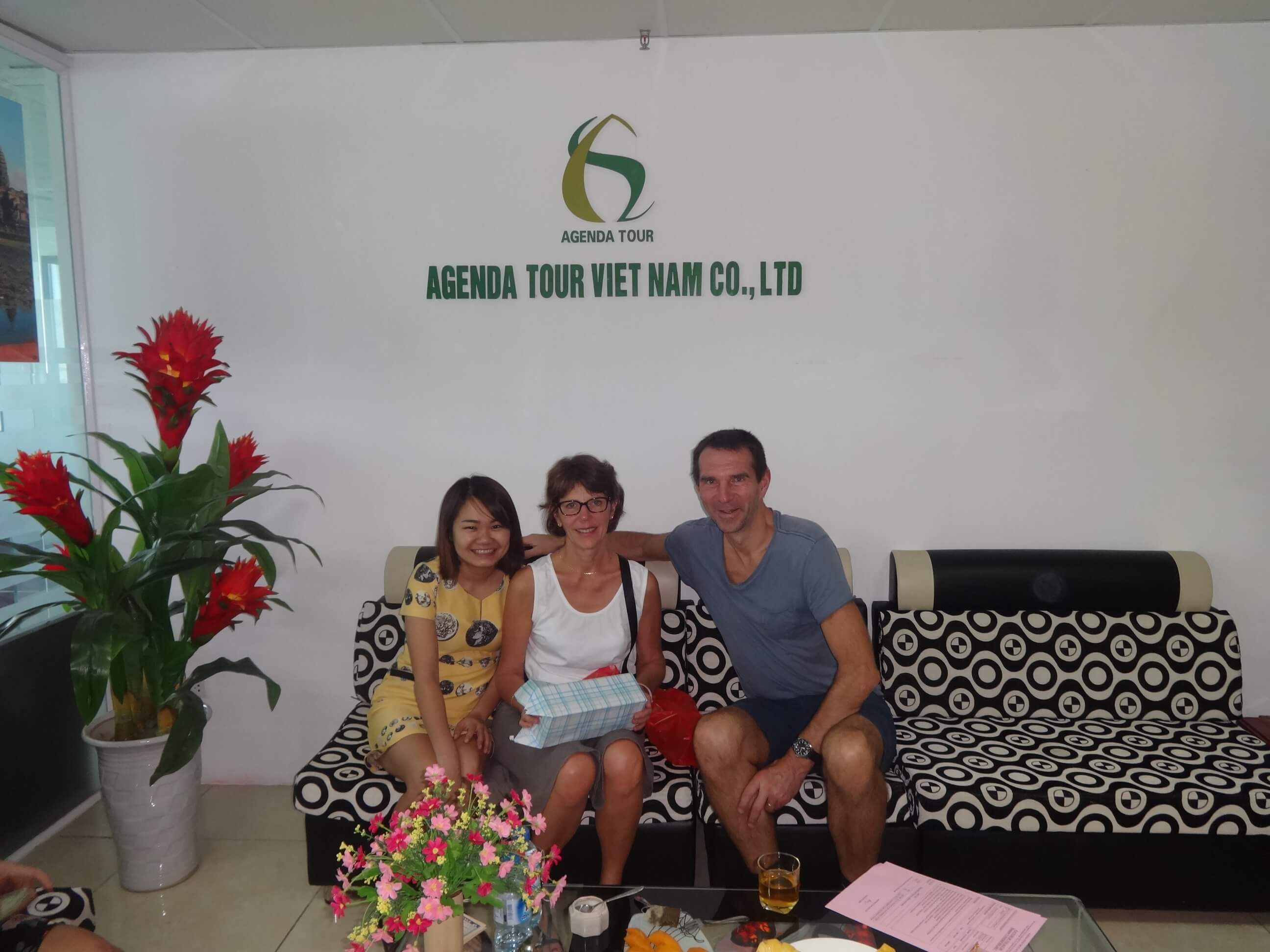 Voyageurs avec Agenda Tour Vietnam
