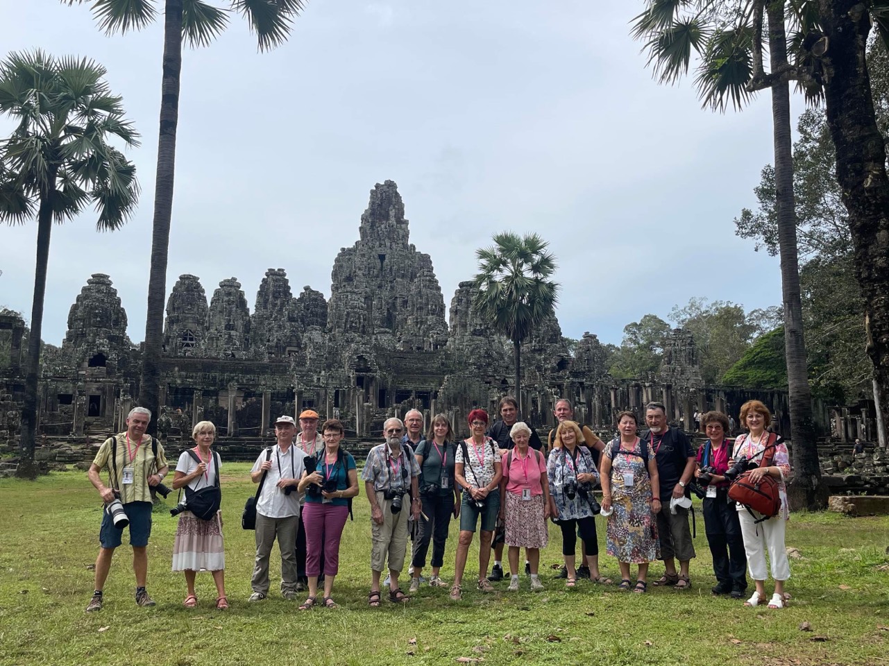 Voyageurs au Cambodge