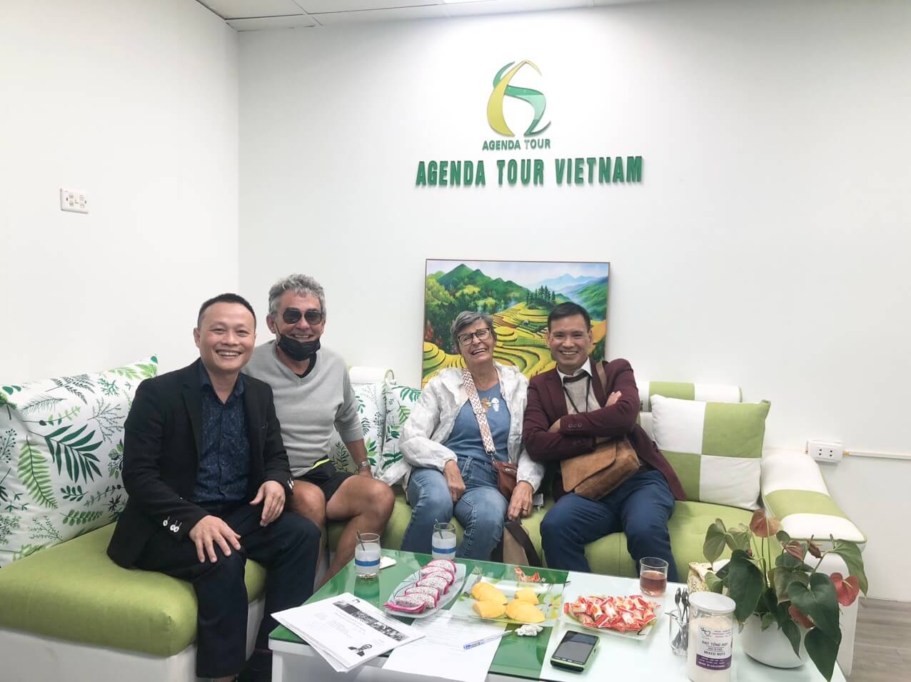 Couple de voyage au Vietnam