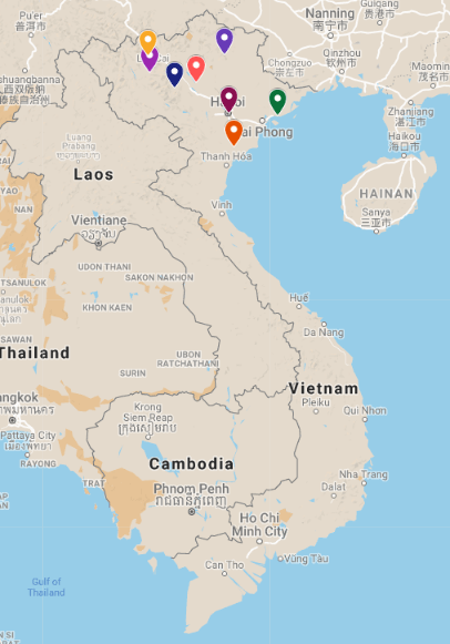 Beautés du Nord Vietnam 14 jours