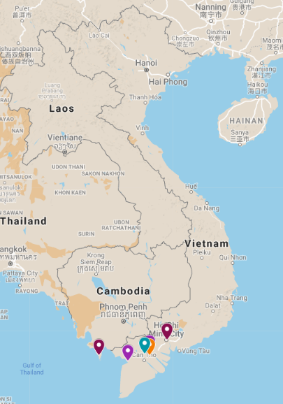 Croisière Mekong en sampan privé Song Xanh et séjours à île de Phu Quoc