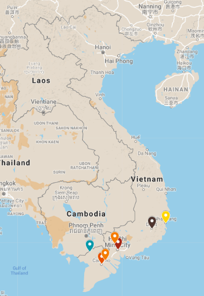 Meilleurs du Sud Vietnam 10 jours