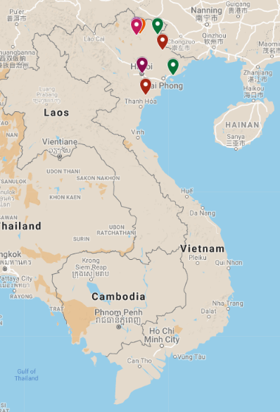 Nord - Est Vietnam/ 11jours