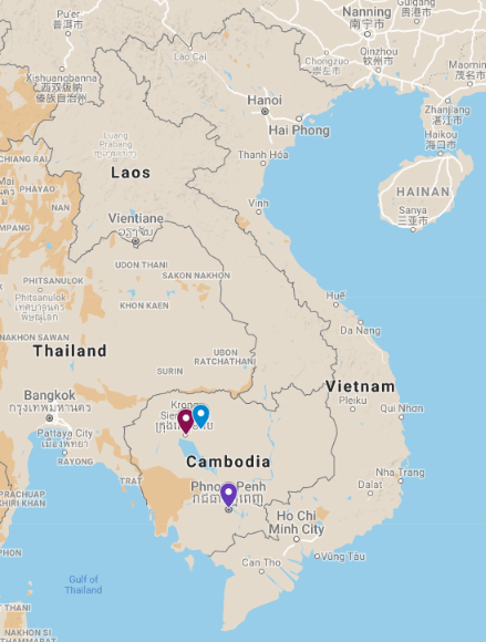 Trésor du Cambodge 6 jours
