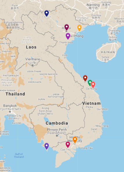 Vietnam dans le rêve du monde/18 jours