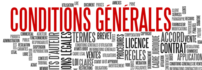 Conditions de vente
