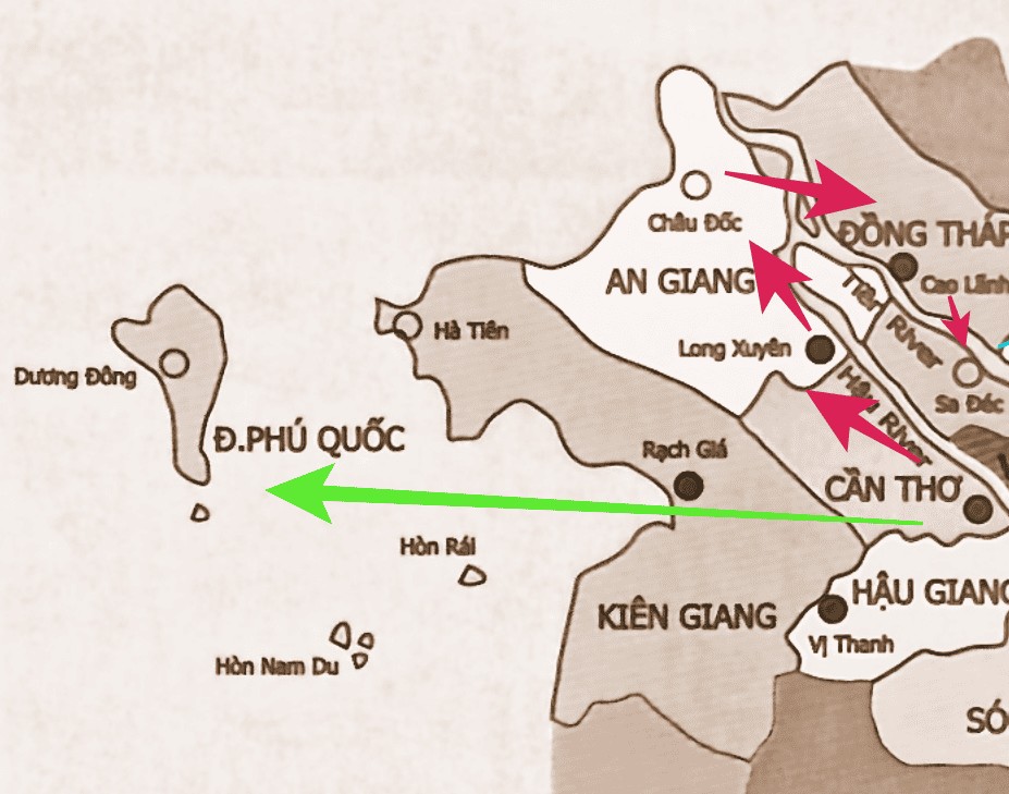 Le Delta du Mékong au Vietnam et ses sites aux voyageurs francophones