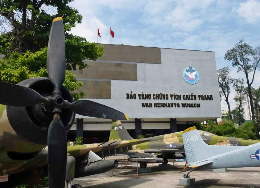 Musée des vestiges de la guerre à Ho Chi Minh ville
