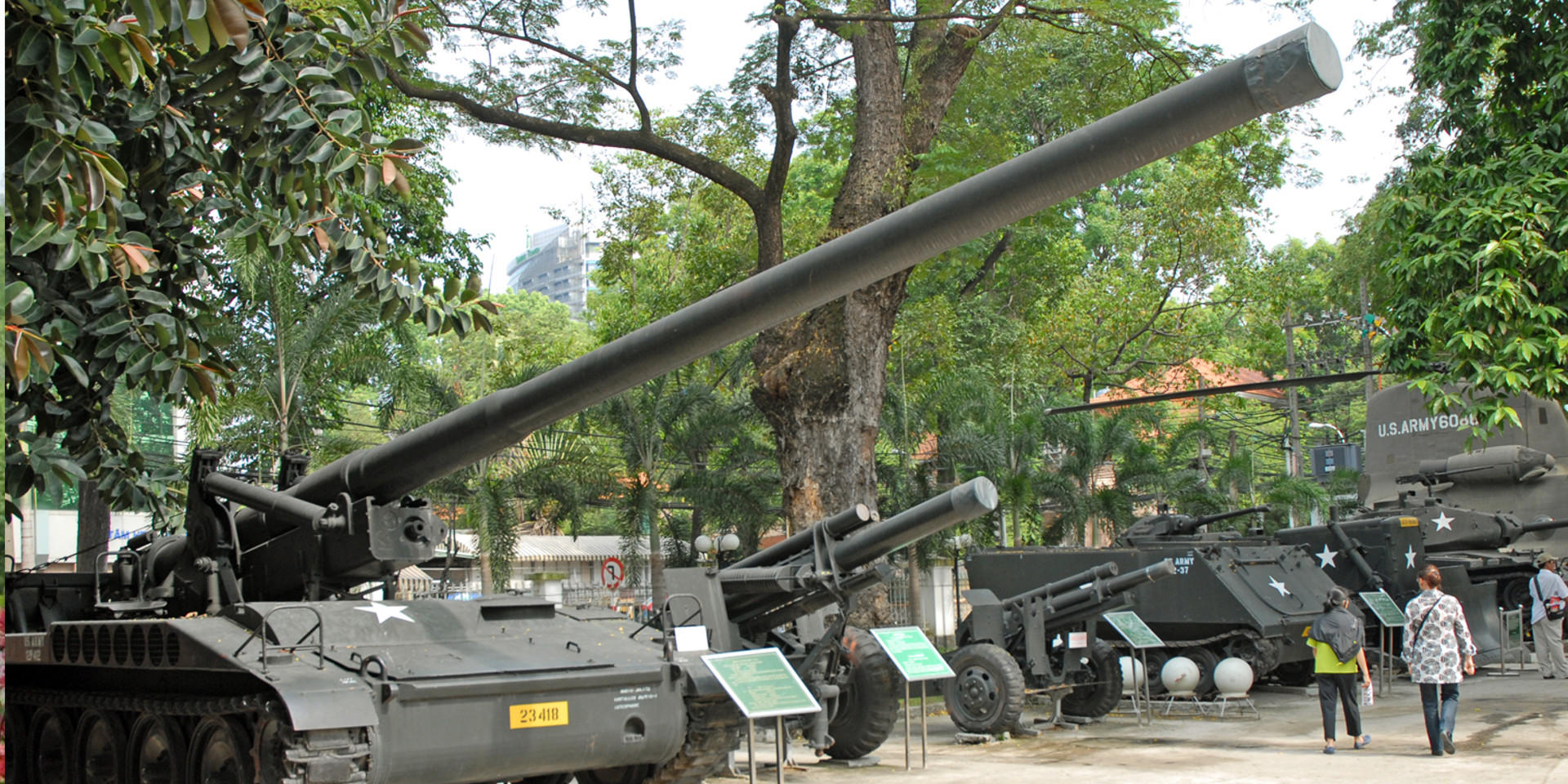 Musée des vestiges de la guerre à Ho Chi Minh ville